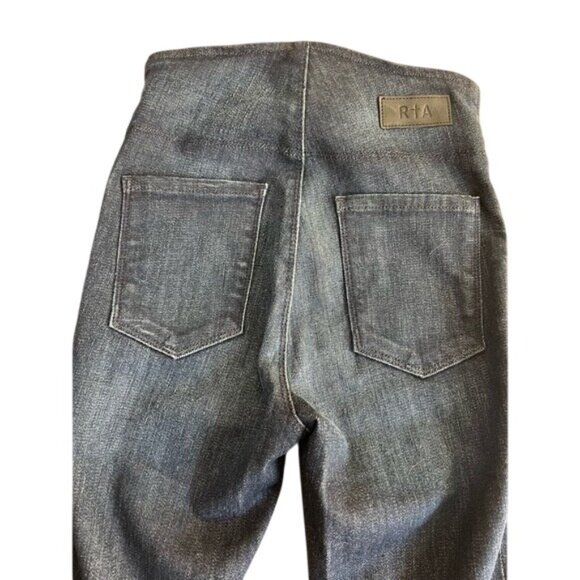 RTA Madison Zip Front Superior Jeans in Blue - Picture 7 of 9